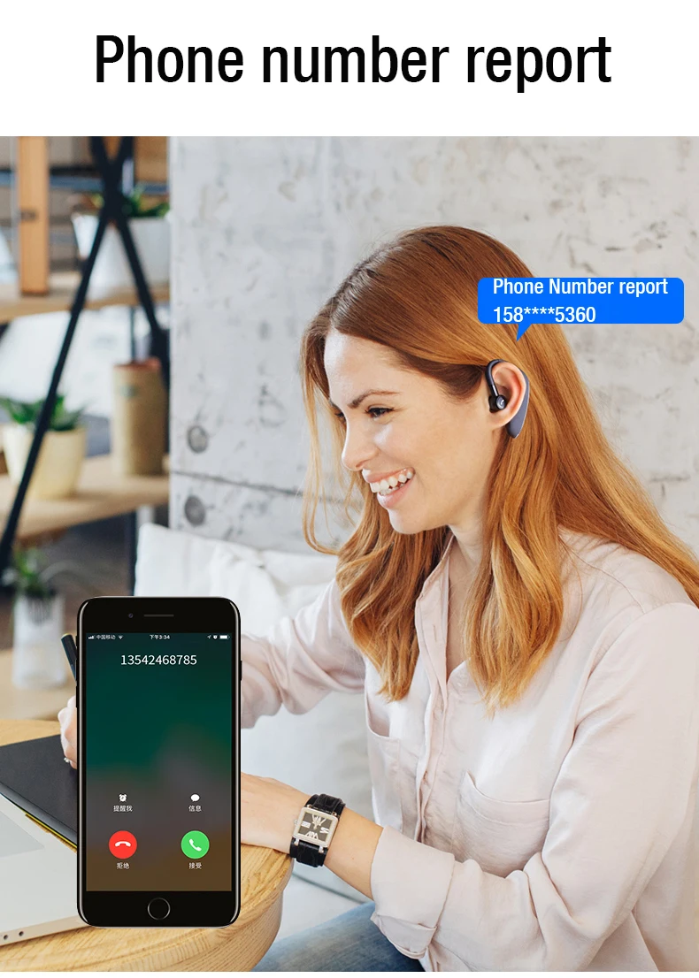 LYMOC Graphene 5,0 Bluetooth наушники беспроводные гарнитуры Nosice шумоподавление HD MIC Handsfree бизнес драйвер для iPhone Xiaomi