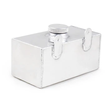 

2L Car Water Tank Aluminium Polished Windsn Washer Bottle Intercooler Spray Tank with Cap