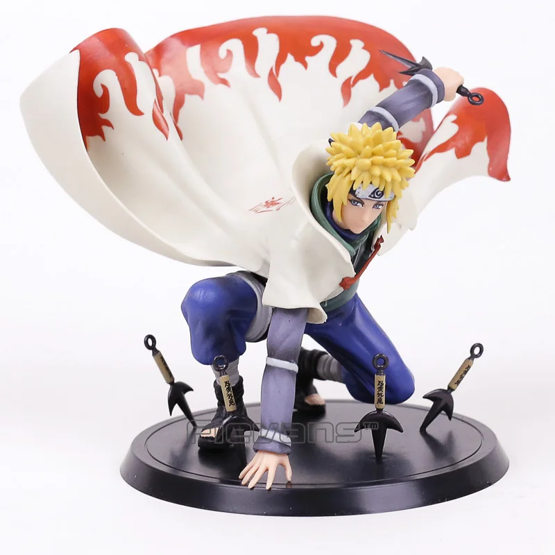 Аниме Наруто Shippuden Namikaze Minato ПВХ фигурка Коллекционная модель игрушки 14 см|Игровые