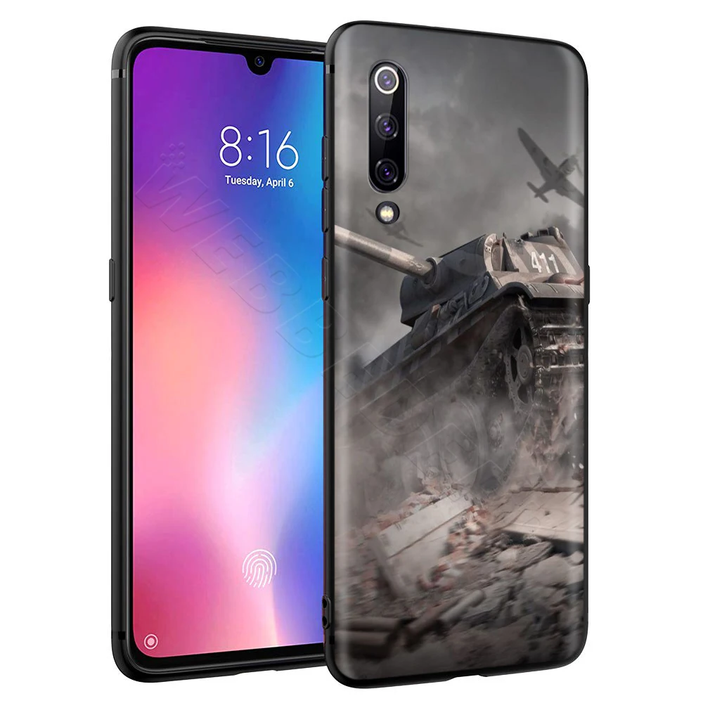 Чехол World of Tanks для Xiaomi Redmi 4A 4X5 5A 6 6A 7 7A S2 Note Go K20 Pro Plus Prime 8T