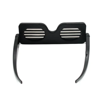

1 Pcs LED Glasses Light up Flashing Sunglasses Eyewear Nightclub Party 8 Patterns DC112