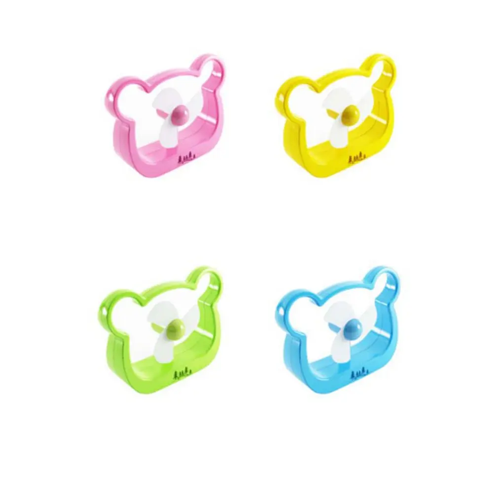 Cub USB вентилятор мультяшный милый офисный обучающий Настольный портативный удобный Электрический Вентилятор Мощный бесшумный Ультра тихий
