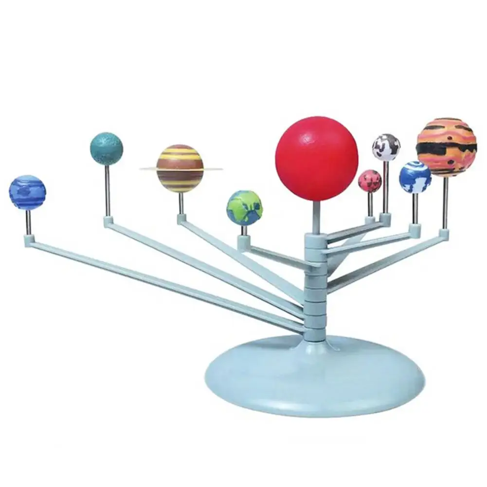 

3D Solar System Nine Planets Planetarium Model Kit Astronomy Science Project DIY Kid Gift Worldwide Early Education For Child