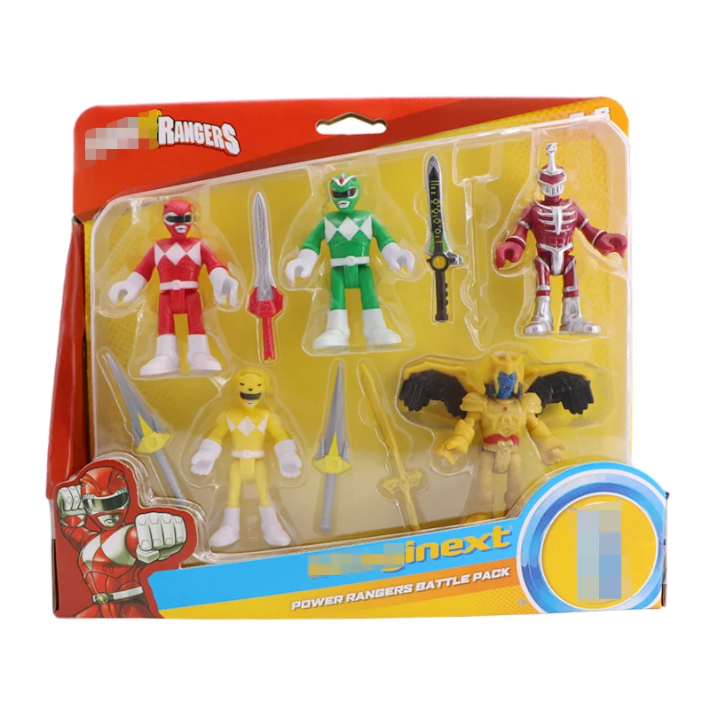 Power 5-Pack Rangers командные игрушки фигурка могучий Morphin power Mecha Beast Super Rangers Рождественский подарок игрушки для детей