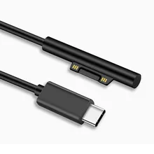 PD to Microsoft Surface Tablet adapter for pro3 pro4 pro5 pro6 Book 1 2 RT RT2 Por 1 2 charging adapter TYPE-C USBC