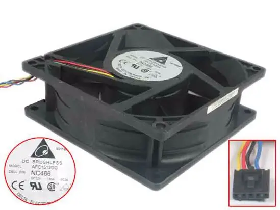 Охлаждающий вентилятор для сервера Delta Electronics AFC1512DG 5C34 DC 12 В 150 А 150x50 мм|square fan|server