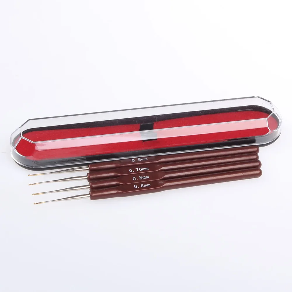XTREND 4 размера/набор пластиковые ручки металлические крючки для вязания алюминиевые спицы шитье DIY ремесла аксессуары для вязания инструменты