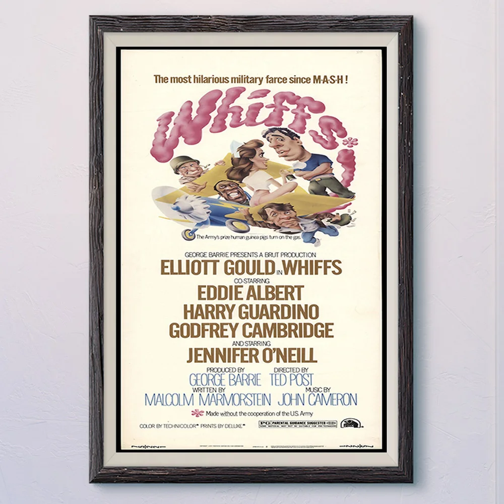 

N583 WHIFFSI Винтаж, классическое кино ткань HD постер художественное украшение для дома в подарок