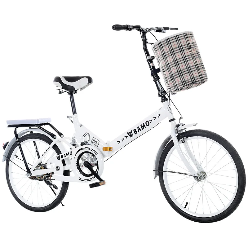 20 inch folding bicycle adult men and women ultra light portable shock absorber student bike