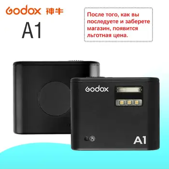 

Godox A1 Mini Smartphone Flash System 2.4G Wireless Flash Flash Trigger Constant Led Light with Battery for iPhone 6s 7 plus