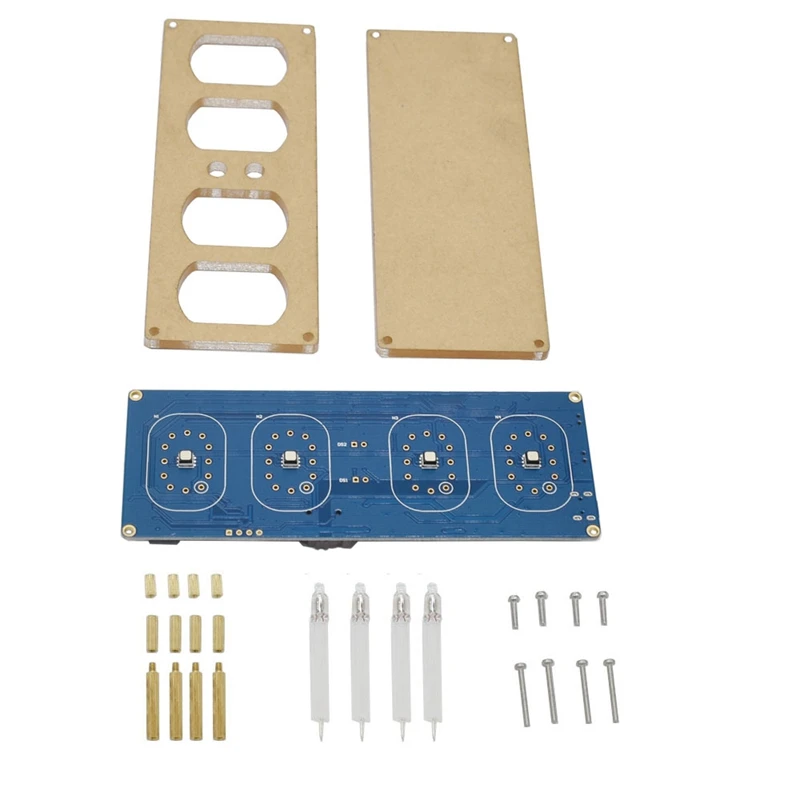 Fashion-Diy In12 In-12 Nixie Tube Pcba Kit Digital Clock Beautiful Gift,No Tubes