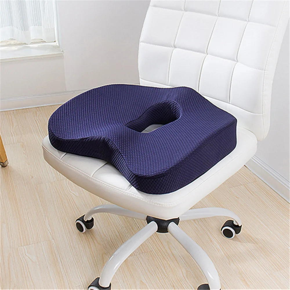 Breathable memory foam seat cushion memory foam seat cushion lower back pain relief suitable for home office 30N28 (11)