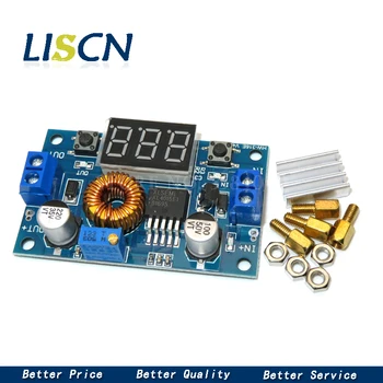 

5A 75W XL4015 DC-DC Converter Adjustable Step-Down Module 4.0-38V to 1.25V-36V DIY Adjustable Power Supply