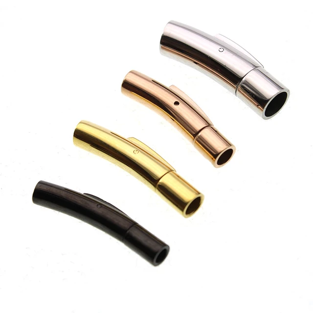 Copper Necklace Slide Lock Clasp  Copper Bracelet Connectors Clasp -  Copper Necklace - Aliexpress