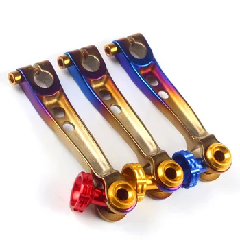 

Suitable for motorcycle Honda DIO model rear brake rocker arm Stainless steel material burnt titanium color rear brake lever