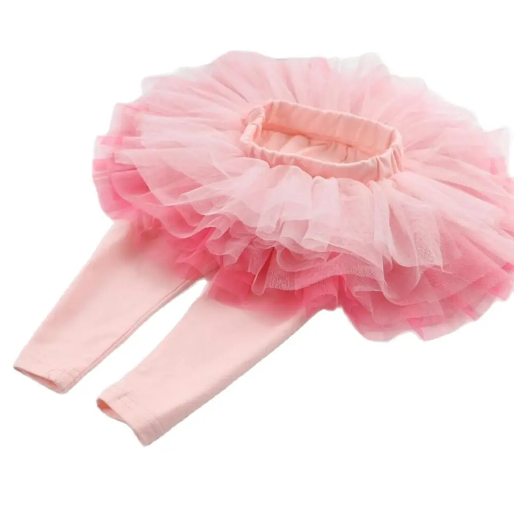 Summer Girl's Skirts Pants Gradient Ramp Cotton Leggings Toddler Baby Cute Princess Tutu Skirt South Korea Children Pantskirt