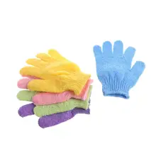 1 шт. перчатка для ванной отшелушивающая для мытья кожи спа массажный скраб для душа скруббер
