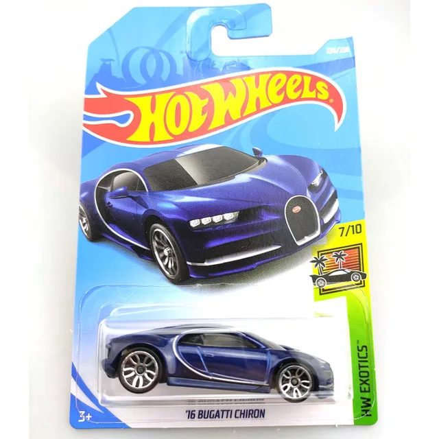 $US $10.97  2019 Hot Wheels 1:64 Car 16 BUGATTI CHIRON Collector Edition Metal Diecast Model Cars Kids Toys Gif