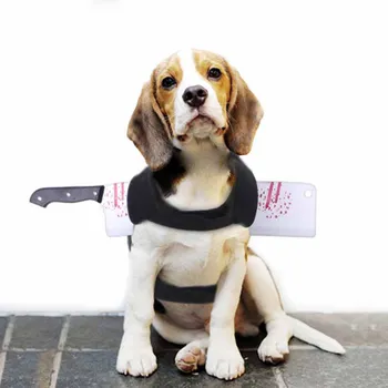 

Pet Dog Cats dresses For Christmas Halloween Decoration Pet Cat Funny Harness Dog Cat Cosplay Dressing Up Props S/M/L