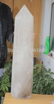 

ymying j0080 BIG !! NATURAL CLEAR QUARTZ CRYSTAL POINT HEALING