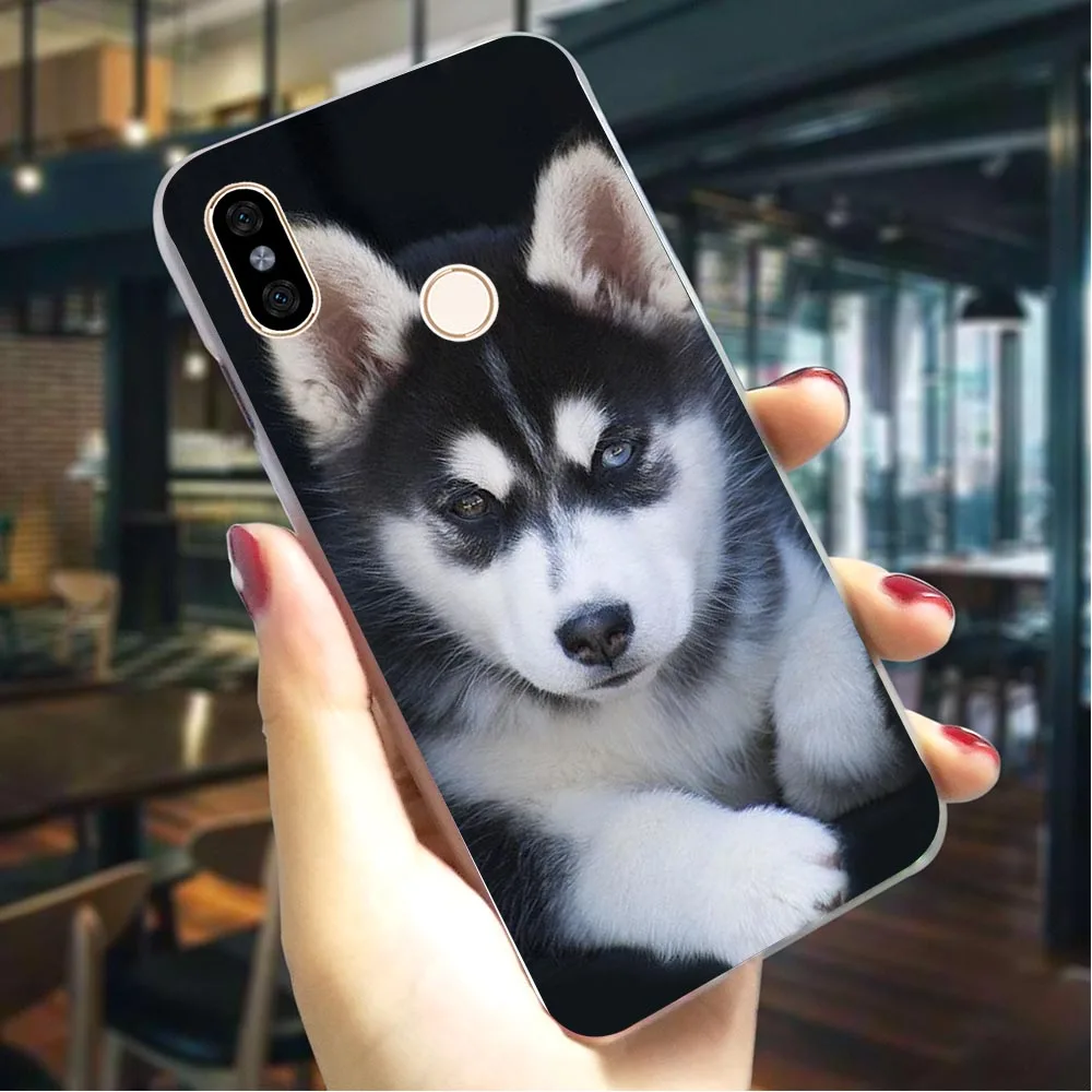 Чехол для телефона Xiaomi Mi 9T Animal Husky Puppy Dog Cover A1 A2 Lite 5X 6X 6 8 9 9se Mix 2S Pro CC9E CC9 A3 F1|Бамперы| |