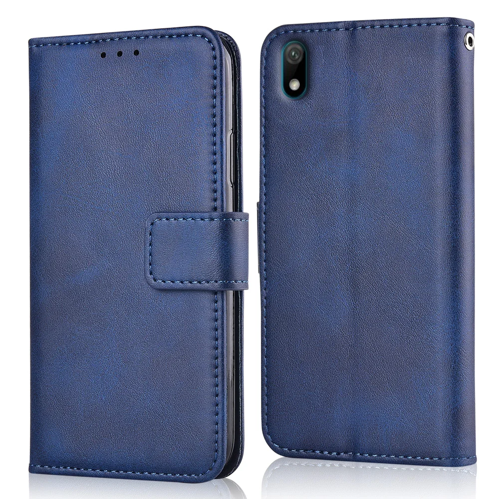 For Huawei Y5 2019 AMN-LX1 AMN-LX2 AMN-LX3 AMN-LX9 Case On Coque Plain Wallet Leather Y52019 Book Flip Capa | Мобильные телефоны и