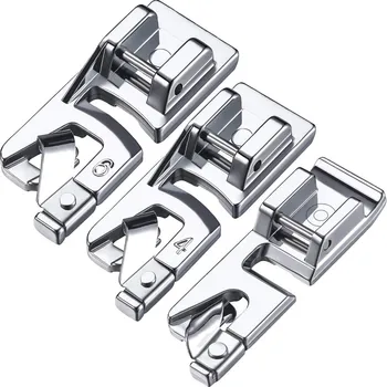 

3PCS Narrow Rolled Hem Sewing Machine Presser Foot Set Household sewing Accessories 3mm, 4mm and 6mm sewing tools