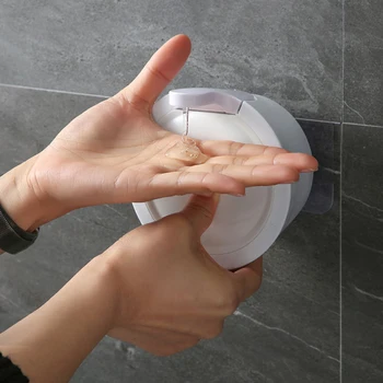 

HOT SALE Liquid Soap Dispensers Soap Dispensers IR Press Bathroom Container Useful 350ml Soap Shampoo Hand Liquid Dispenser