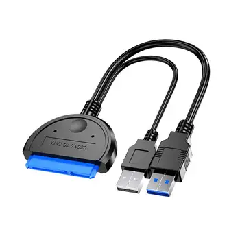 

USB 3.0 to SATA 2.5inch Hard Disk Drive External HDD Adapter Converter Cable USB 3.0 to SATA Adapter Cable for Android