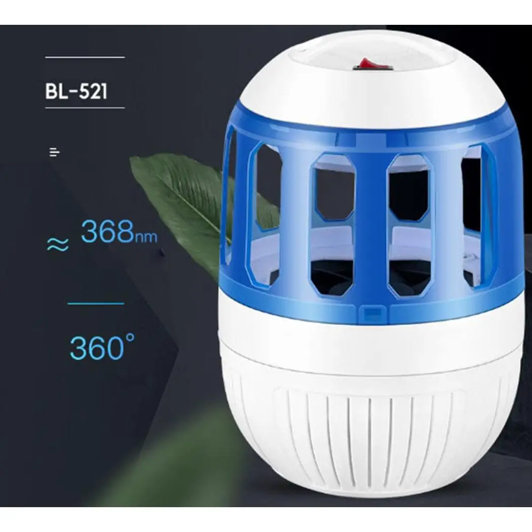 USB Mosquito Killer Mute домашний фотокатализатор светодиодный 20-50 квадратных метров Москитная лампа белый 110-240 в 2 Вт репеллент