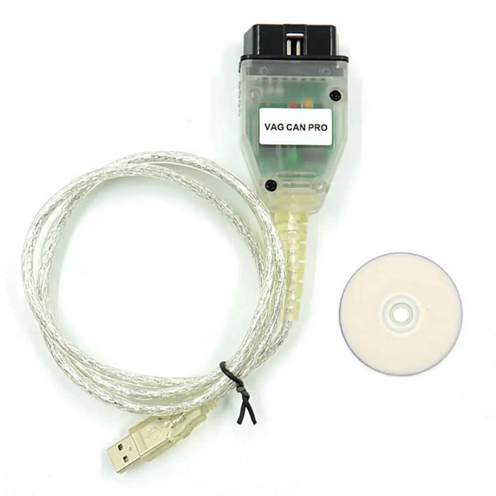 none VAG Can PRO V5.5.1 VCP OBD2 Диагностический интерфейс USB кабель Поддержка Can Bus UDS K-Line работает для AUDI сканер инструмент - Цвет: none