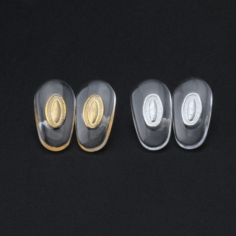 10 PCS Silicone Aviator Glasses Eyeglass Sunglasses Nose Pads Spectacles Non Slip Transparent Nosepads Eyewear Accessories 5