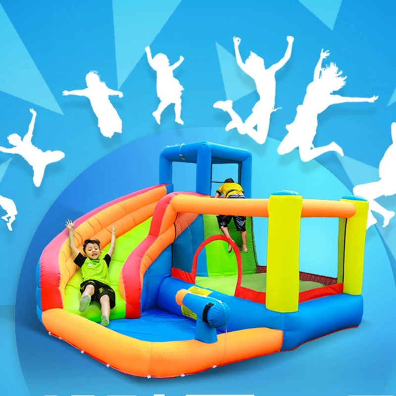 Water slide with cannon (6)