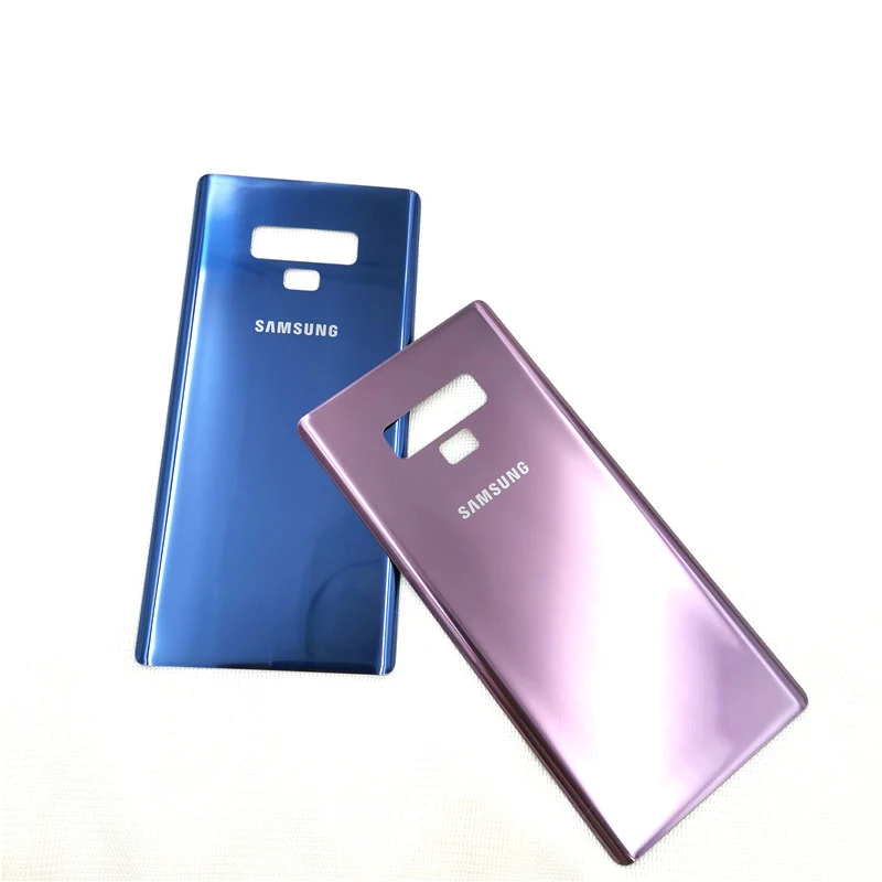 Чехол для samsung galaxy note9 note 9, Официальный 3D стеклянный чехол на заднюю панель, защитный Сменный Чехол, настоящая наклейка на заднюю дверь