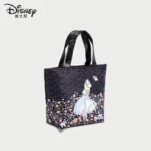 Disney sevimli öğle yemeği çantası Alice büyük kapasiteli yemek çantası ile pirinç çuvalı kadın çocuk taşınabilir çanta yalıtım çantası seyahat çanta