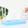 Bottle Dry Rack Baby Bottle Drain Drying Racks Blue Pink Baby Bottle Cleaning Dryer Drainer Storage Drying Rack ► Photo 3/6