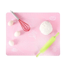 50*40 утолщенный антипригарный противень для выпечки, коврик для выпечки, пищевой коврик с масштабированным тестом, высокотемпературные Инструменты для выпечки, кухонные аксессуары