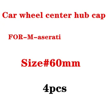 

4pcs 60MM 10Pins Wheel Center Hub Cap Cover 3D Logo Badge Emblem Wheel Rims For Ghibli Quattroporte M156 M157 Starting Maserati