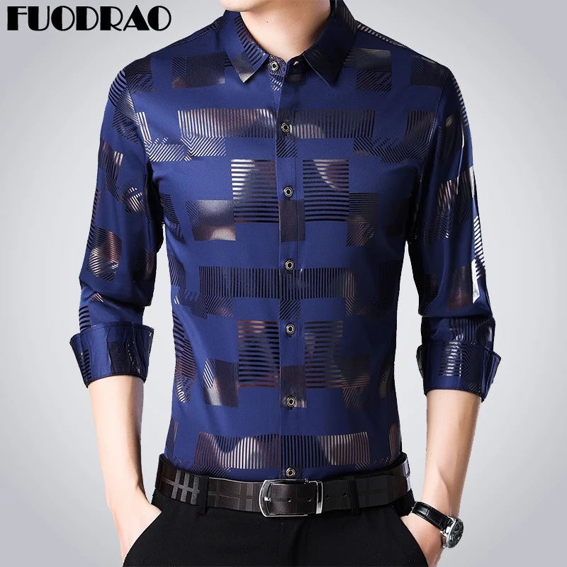 slim fit business casual shirts