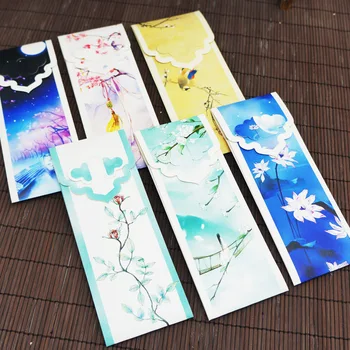 

Years Square original beautiful hand-painted retro Chinese style antique boxed bookmark cute school supplies