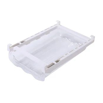 

Deepened Groove Fridge Organizer Pantry Snap On Drawer Home Kitchen Plastics Auto Scroll Out Easy Clean Transparent Practical