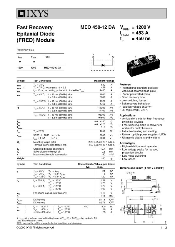 MEO450-12DA