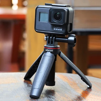

Go Pro 9 Vlog Mini Tripod Portable Hand Grip for Gopro Hero 8 7 6 Black Session Osmo Action Camera Handle Sports Camera Extender