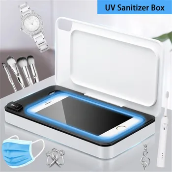 

Uv Sterilizer Box Esterilizador Ultraviolet facemask Disinfection Cabinet Phone Sterilizer with Wireless charging