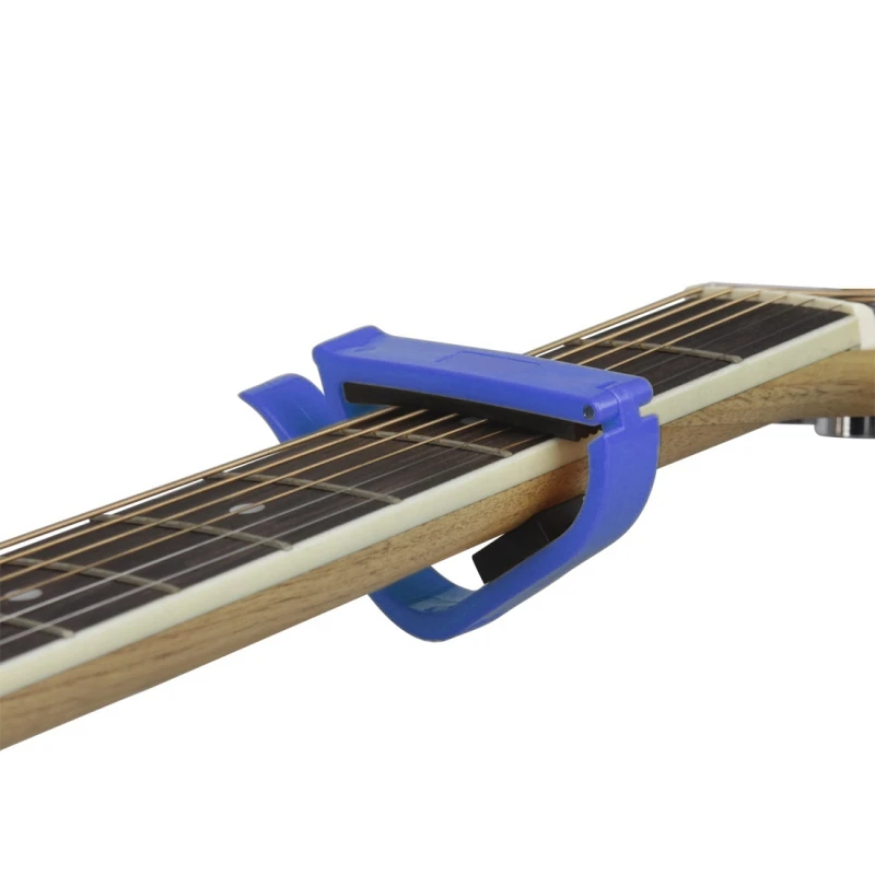 

Anti-slip Capo Clamp For Acoustic/Electric Guitar Durable new Plastic Guitar Capo Clip Electric Guitar Portable Lightweight