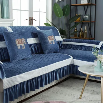 

Sofa Cover Elastic Sofa Slipcovers For Living Room Sofa Cover Solid Color Sofa Towel Couch Cover Furniture Slipcover Sofa Towel