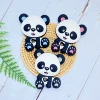 1PCS BPA Free Panda Silicone Teethers Food Grade Animal Baby Teething beads Gift Chewing Toddler Toys Rodent Accessories 1