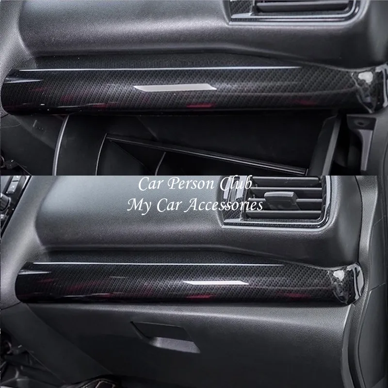 Для Honda Fit 2014 2019 интерьер Co pilot консоль панель полосы крышка ящик для хранения