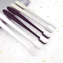 1 шт., ультра тонкая мягкая зубная щетка с коробкой, портативная дорожная зубная щетка, очиститель полости рта для взрослых, супер тонкая шерсть, средства гигиены полости рта