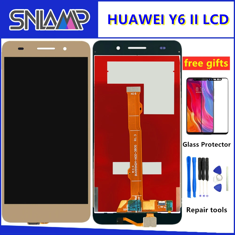 Full LCD Display+Touch Screen Digitizer For HUAWEI Y6II Y6 II 2~FRAME
